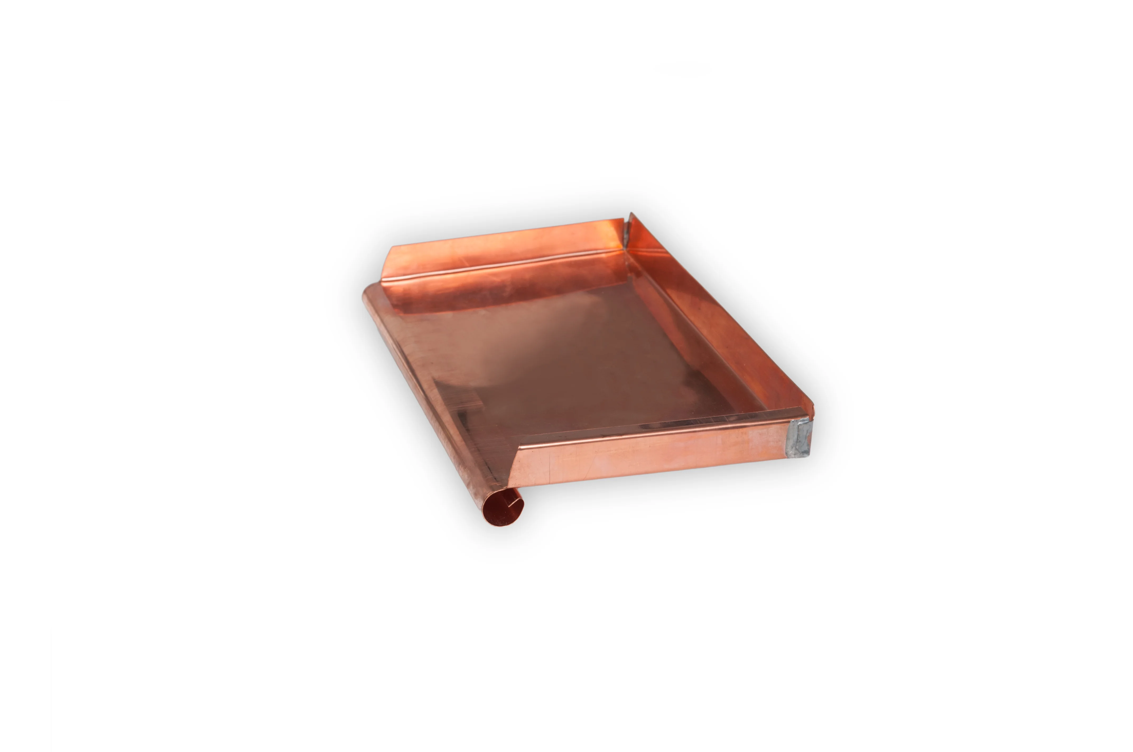 Kupfer Fensterbank gerollte Tropfkante